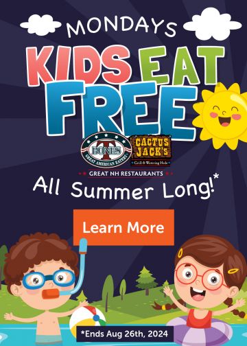 Mondays Kids Eat FREE*